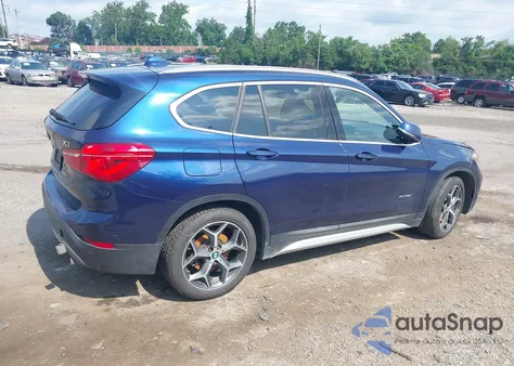 2017 BMW X1 xDrive28I z USA, uszkodzony, nr VIN WBXHT3C32H5F72371